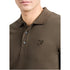 Lyle & Scott Tonal Eagle Form Green Polo Shirt M
